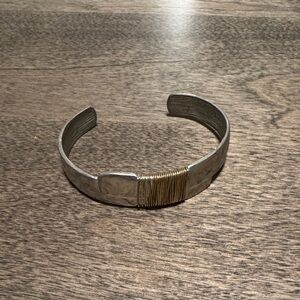 Silver bangle